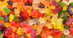 colourful gummy bears